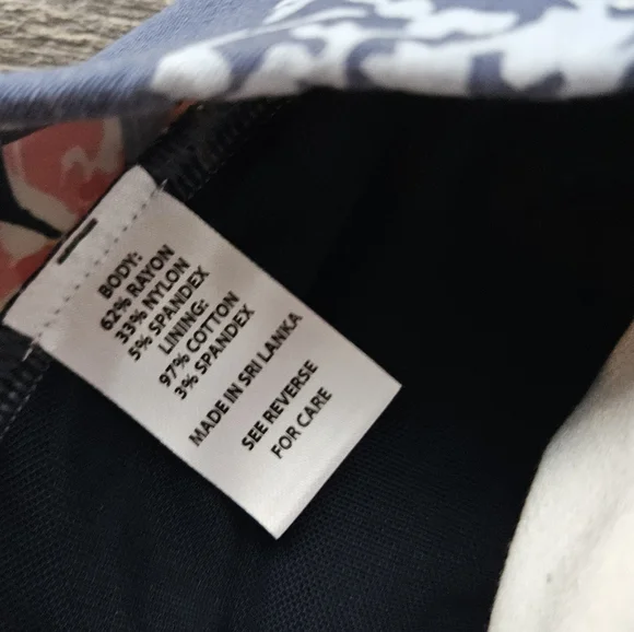 Spartina 449 maren pull on peeples song lattice leaf flower pants - Picture 4 of 10